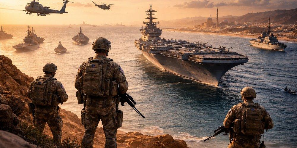 U.S. Troops, Vessels to Remain in Middle East Until “Real” Agreement Reached