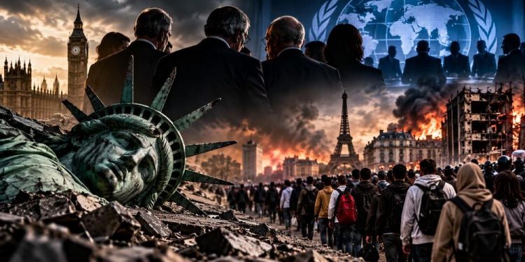 Apocalyptic Western World in Collapse
